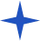Blue star icon