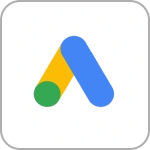 Square icon displaying the Google Ads logo